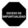 EXCESO DE IMPUNTUALIDAD ©Giseelove Stickers
