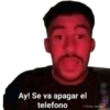 Ay! Se va apagar el telefono ⒸHarley Stickers