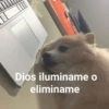 [[[[ [ Dios iluminame o eliminame