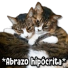 *Abrazo hipócrita*