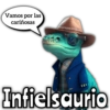 Vamos por las cariñosas monique.stickers Infielsaurio