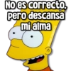 No es correcto, pero descansa mi alma @rose stickers!
