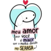 meu amor por você é maior que a minha dívida no SERASA