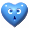 Heart Blue 12