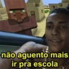 não aguento mais ir pra escola