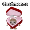Casémonos Harley Stickers