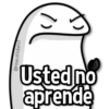 @rose.stickers1 Usted no aprende