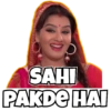 SAHI PAKDE HAI