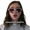nunca tristE siempre hot Harley_Stickers