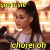 que triste chorei oh