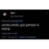 diaz @cchantimee Membalas @subtanyarl canda canda, gue gampar lu anjing Terjemahkan Tweet 23:21 29 Jan 21 Twitter for Android