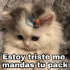 Estoy triste me
mandas tu
@Harley Stickers