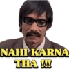 NAHI KARNA
THA !!!