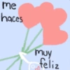 me haces 3 muy feliz