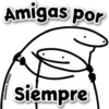 Amigas por @Giseelove_Stickers Siempre