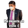 Me dejaste en visto :(
