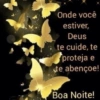 Onde você estiver, Deus te cuide, te proteja e te abençoe! Boa Noite!