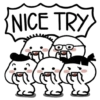 NICE TRY
TO