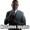 No somos iguales