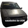 @unostristes
saudades da UDR