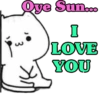 Qye Sun...
I
LOVE
YOU
pw •