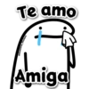 Te amo @Giseelove_Stickers Amiga