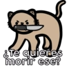 ¿Te quieres morir ese?