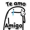 Te amo @Giseelove_Stickers Amigo