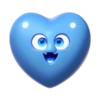 Heart Blue 21