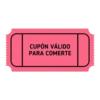CUPÓN VÁLIDO
PARA COMERTE