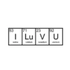 53 71 23 92 1 Lu VU iodine lutetium vanadium uranium