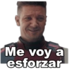 Me voy a
Lesforzar