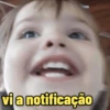 vi a notificação