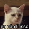 eu não li isso