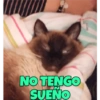 NO TENGO
SUEÑO