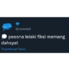 CONVOME @convomf pesona lelaki fiksi memang dahsyat Terjemahkan Tweet