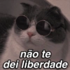 não te
dei liberdade