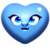 Heart Blue 15