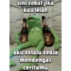 sini sobat jika
kau lelah
GAMETO
TOP
SHOCK
TOP
aku selalu sedia
mendengar
ceritamu