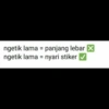 ngetik lama = panjang lebar X ngetik lama = nyari stiker