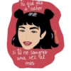 lú qué vas
a saber
JE
si tú no sangras
una vez al
mes
Mon Laferte