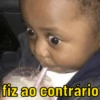 fiz ao contrário
