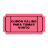 CUPÓN VÁLIDO
PARA TOMAR
VINITO