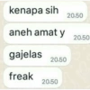 kenapa sih 20.50 aneh amat y gajelas 20.50 freak 20.50 20.50