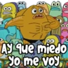 80 kane_stickers Ay que miedo Yo me voy