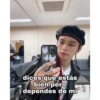 dices que estás
bien pero
dependes de mi