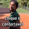 chique
confortável
e