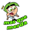 mas que
merda