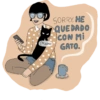 O)
meow
SORRY, HE
QUE DADO
CON Mi
GATO.