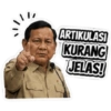 Stiker meme lucu prabowo 8